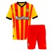 RC Lens Dětské Oblečení Domácí Dres 2024-25 Krátkým Rukávem (+ trenýrky)